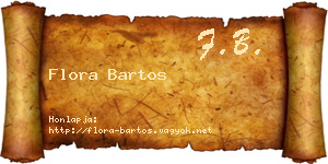 Flora Bartos névjegykártya